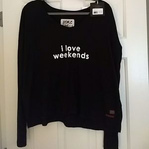 NWT Peace Love World long sleeve shirt
